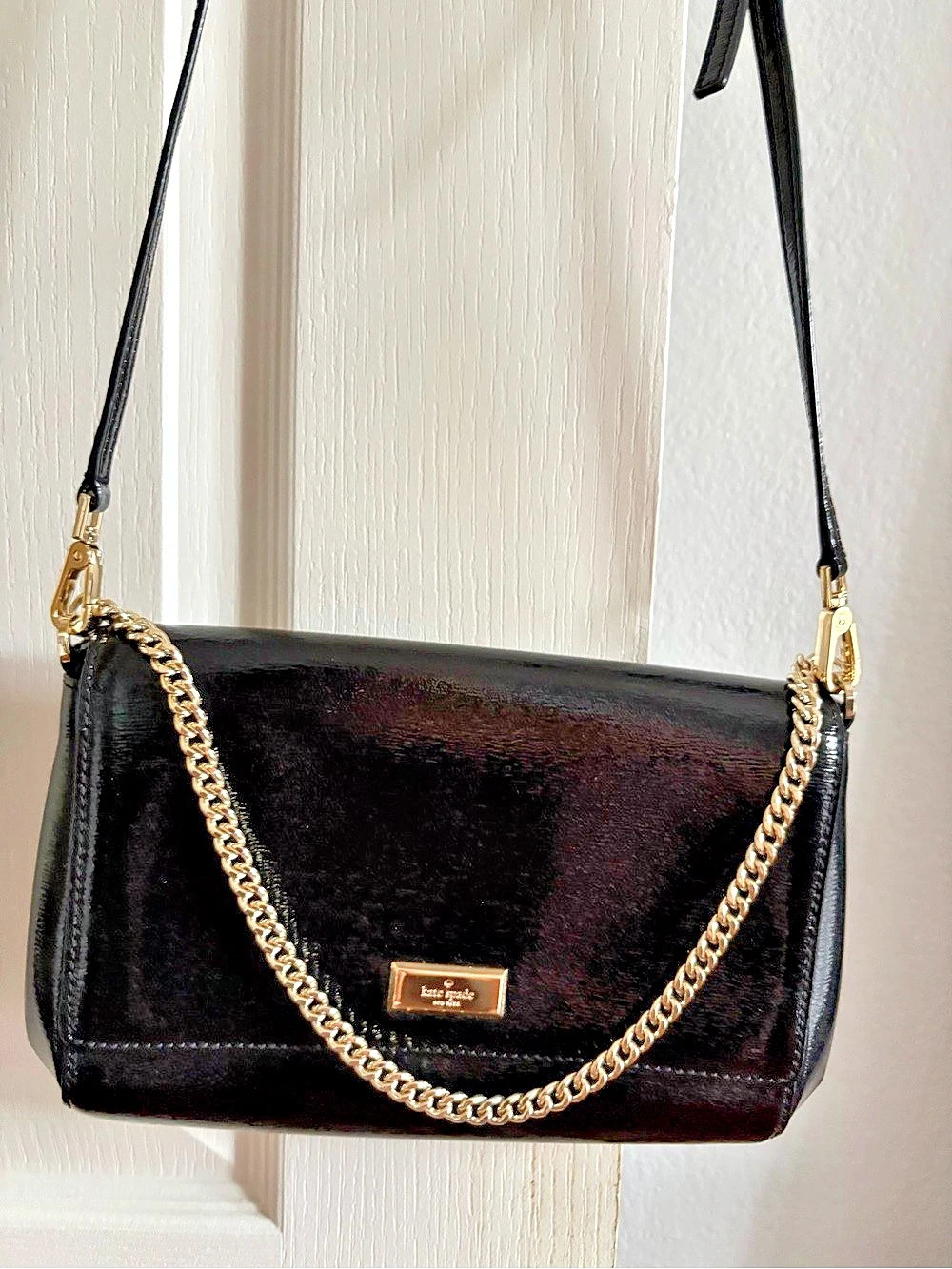 Kate Spade Black Chain Shoulder Bag